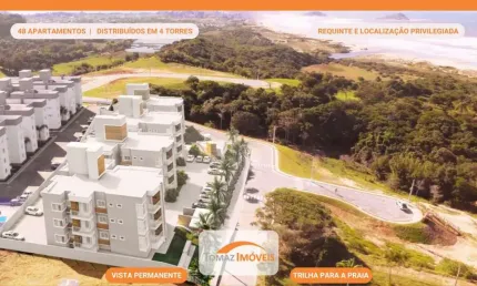 Apartamento com 2 quartos à venda na Rua Paraiso, 49, Vila Nova, Imbituba, 80 m2 por R$ 716.177
