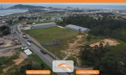 Terreno à venda na av marieta, 1001, Ribanceira dos Farias, Imbituba por R$ 3.700.000