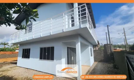 Casa com 4 quartos à venda na Avenida Cônego Itamar Luiz da Costa, 1201, Povoado de Nova Brasília, Imbituba, 110 m2 por R$ 450.000