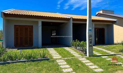 Casa com 3 dormitórios à venda, 70 m² por R$ 350.000,00 - Lagoa Cortada - Balneário Gaivota/SC