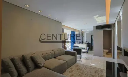 Apartamento mobiliado com 2 suítes e vista privilegiada