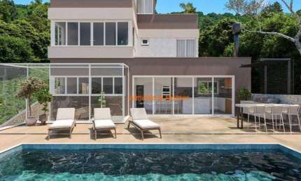 Casa com 4 suítes à venda, 360 m² por R$ 5.950.000 - Praia do Estaleirinho - Balneário Camboriú/SC