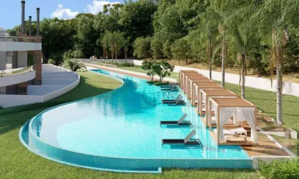 Apartamento com 2 dormitórios à venda, 160 m² por R$ 3.311.345,95 - Jurerê - Florianópolis/SC