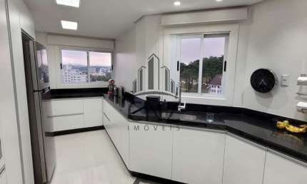 Imperdível: Apartamento de Luxo à Venda no Centro I em Brusque-SC, 3 Quartos, 3 Suítes, 3 Salas, 4 Banheiros, 2 Vagas, 174m².