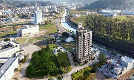 Apartamento à venda em Brusque-SC, Santa Terezinha: 2 quartos, 1 suíte, 2 salas, 1 vaga, 64,84m². Agende sua visita!