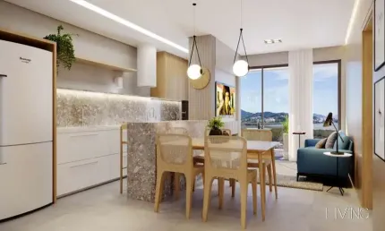Apartamento com 3 quartos à venda na Servidão Natalina Machado, 1, Cacupé, Florianópolis por R$ 1.940.000