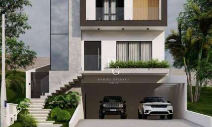 Casa Triplex com 3 dormitórios à venda, 220 m² por R$ 1.099.000 - Condominio Cataguá Way - Taubaté/SP