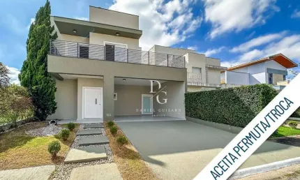 Sobrado com 3 dormitórios à venda, 250 m² por r$ 1.097.000,00 - condomínio residencial jatobá - taubaté/sp