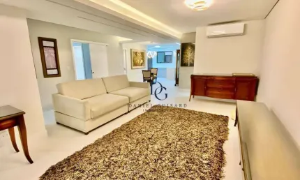 Apartamento MOBILIADO com 3 dormitórios, 149 m² - venda por R$ 950.000 ou aluguel por R$ 8.000/mês - Jardim das Nações - Taubaté/SP