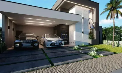 Casa com 4 dormitórios à venda, 190 m² por R$ 1.596.000,00 - Residencial OuroVille - Taubaté/SP