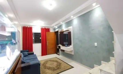 Sobrado com 4 dormitórios à venda, 191 m² por R$ 690.000,00 - Jardim Santa Lídia - Mauá/SP
