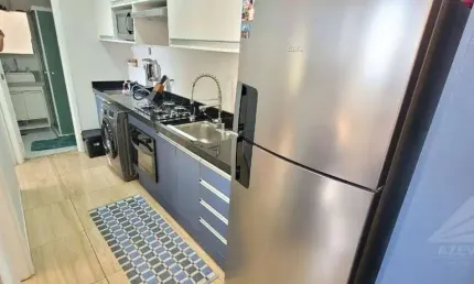 Apartamento com 2 dormitórios à venda, 35 m² - Parque São Vicente - Mauá/SP