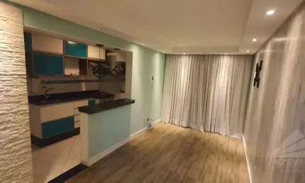 Apartamento com 2 dormitórios à venda, 59 m² por R$ 275.600,00 - Parque São Vicente - Mauá/SP
