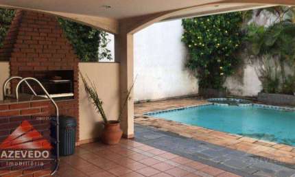 Casa com 5 dormitórios para alugar, 573 m² por R$ 12.000,00/mês - Matriz - Mauá/SP