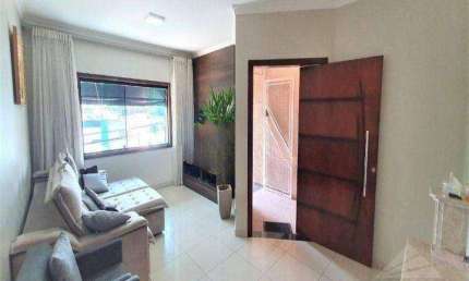 Sobrado com 3 dormitórios à venda, 174 m² por R$ 860.000,00 - Vila Apiaí - Santo André/SP