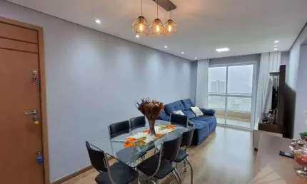 Apartamento com 3 dormitórios à venda, 76 m² por R$ 490.000 - Vila Guarani - Mauá/SP