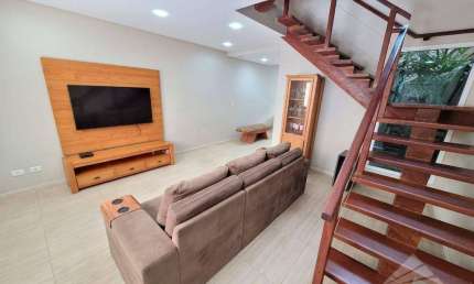 Sobrado com 3 dormitórios à venda, 128 m² - Parque São Vicente - Mauá/SP