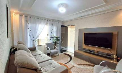 Sobrado com 3 dormitórios à venda, 308 m² por R$ 800.000,00 - Vila São Francisco - Mauá/SP