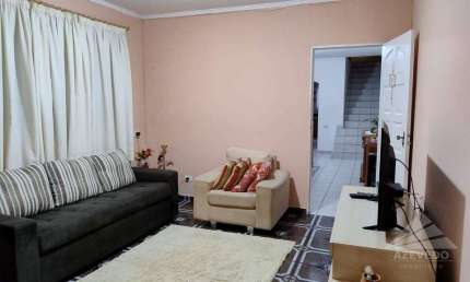 Sobrado com 3 dormitórios à venda, 261 m² por R$ 580.000,00 - Vila Assis Brasil - Mauá/SP
