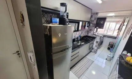 Apartamento com 2 dormitórios à venda, 54 m²  - Vila Nossa Senhora das Vitórias - Mauá/SP