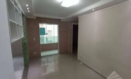 Apartamento com 2 dormitórios para alugar, 56 m² - Parque São Vicente - Mauá/SP