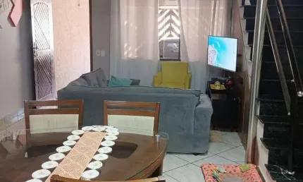 Sobrado com 3 dormitórios para alugar, 170 m² por r$ 2.200,00/mês - jardim cruzeiro do sul - mauá/sp