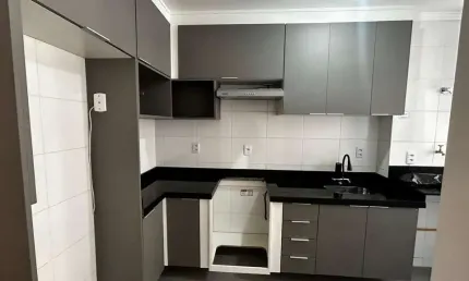 Apartamento com 2 dormitórios para alugar, 45 m² por R$ 1.900,00/mês - Parque São Vicente - Mauá/SP