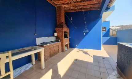 Sobrado com 3 dormitórios para alugar, 157 m² por r$ 3.850,00/mês - parque das américas - mauá/sp