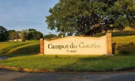 Campos do conde taubaté - terreno medindo 760m² - taubaté/sp.