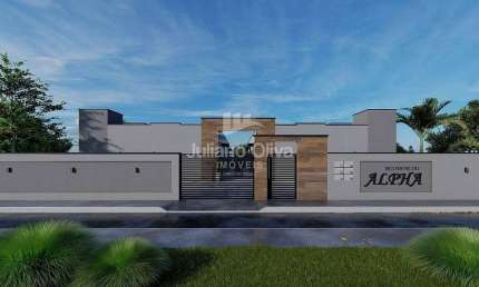 Residencial Alpha - Casas com 58m² à venda - Balneário Jardim da Barra