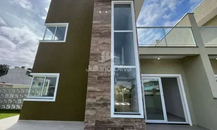 Sobrado Com 3 Dormitórios à Venda, 122 M² - Barra do Saí - Itapoá/sc