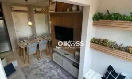 Apartamento com 2 dormitórios à venda, 52 m² por R$ 330.000 - Parque Residencial Flamboyant - São José dos Campos/SP