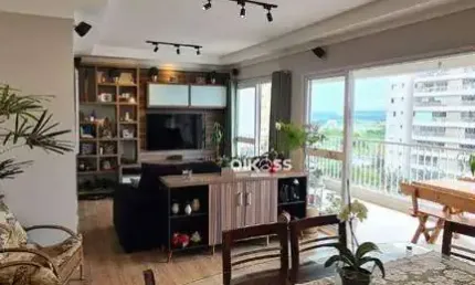 Apartamento com 3 dormitórios à venda, 122 m² por r$ 1.150.000,00 - jardim das indústrias - são josé dos campos/sp