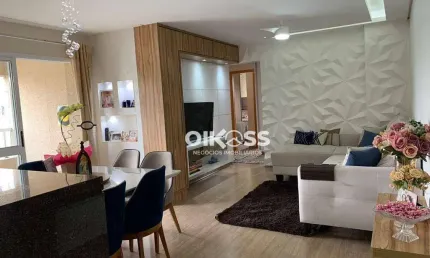 Apartamento com 3 dormitórios à venda, 82 m² por R$ 732.000 - Jardim Veneza - São José dos Campos/SP
