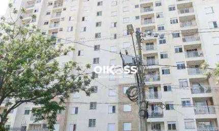 Apartamento com 2 dormitórios à venda, 56 m² por R$ 375.000 - Conjunto Residencial Flamboyant - São José dos Campos/SP