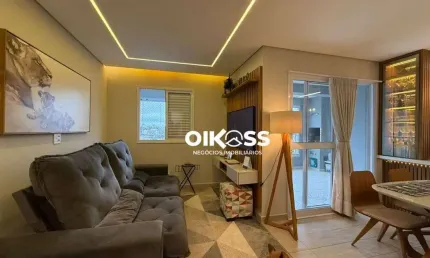 Apartamento com 2 dormitórios à venda, 74 m² por R$ 770.000,00 - Jardim Paraíso - São José dos Campos/SP