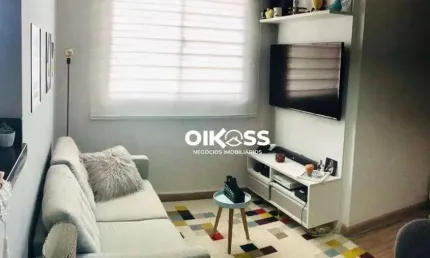 Apartamento com 2 dormitórios à venda, 45 m² por r$ 360.000,00 - palmeiras de são josé - são josé dos campos/sp