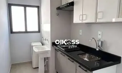 Apartamento com 1 dormitório para alugar, 57 m² por R$ 3.098/mês - Jardim Esplanada - São José dos Campos/SP