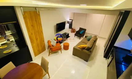 Apartamento para Venda em Santana de Parnaíba, Tambore, 1 dormitório, 1 suíte, 2 banheiros, 1 vaga