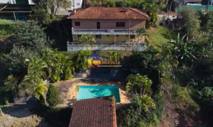 Chácara para Venda em Santana de Parnaíba, Parque Jaguari (fazendinha), 3 dormitórios, 3 banheiros, 4 vagas