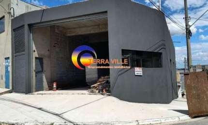 Salão Comercial para Locação em Barueri, Vila do Conde, 2 banheiros
