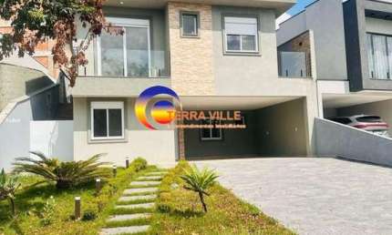 Casa para Locação em Santana de Parnaíba, Suru, 4 dormitórios, 2 suítes, 3 banheiros, 4 vagas