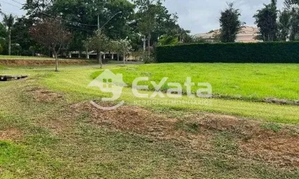 Terreno de esquina com 1.460 m2 totalmente plano no condominio vale do lago em sorocaba/sp