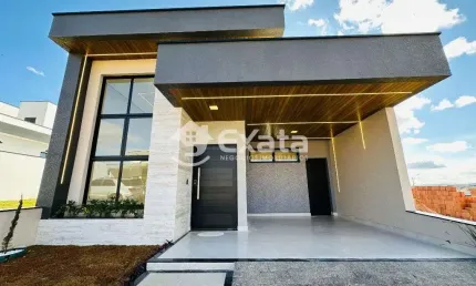 Linda casa terrea a venda condominio reserva ipanema