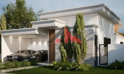 Casa Linear  4 quartos com área de lazer privativa e Club - Alphaville  Rio Costa do Sol