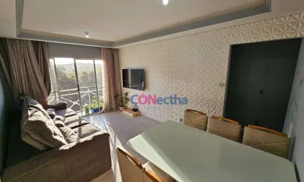 Apartamento com 3 dormitórios à venda, 70 m² por r$ 335.000,00 - residencial fernanda - itatiba/sp