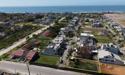 Terreno no loteamento fechado south beach i medindo 425m² (17x 25)