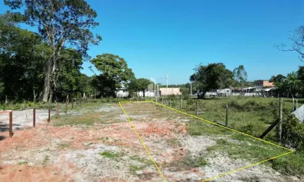 Terreno parcelado com 180m² (6x30) no balneário recanto do farol!