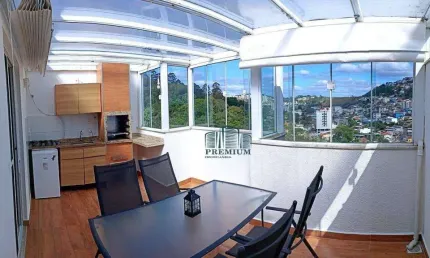 Excelente cobertura 03 quartos com ar condicionado à venda em condomínio com área de lazer completa no São Pedro