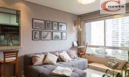 Apartamento com 1 dormitório à venda por R$ 395.000 - Cambuci - São Paulo/SP